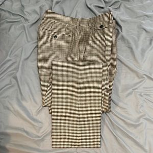 Bonobos wool plaid dress pants